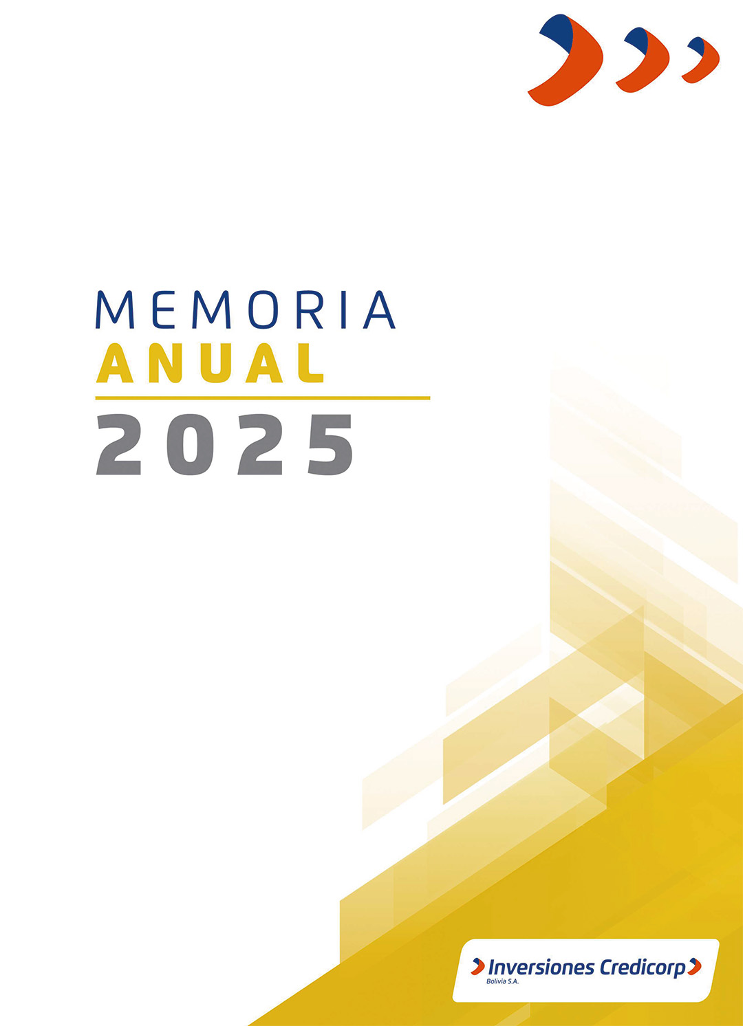 MEMORIA ANUAL INVERSIONES CREDICORP BOLIVIA S.A. 2025